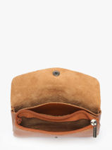 Portemonnee Leder Milano Bruin caviar CA23113-vue-porte